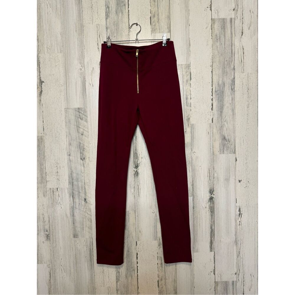 Burgundy leggings 